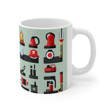 Load image into Gallery viewer, Professional Worker Firefighter #1 Ceramic 11oz Mug AI-Generated Artwork