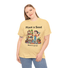 Load image into Gallery viewer, Plant A See Watch it Grow Young Boy 100% Cotton Classic Fit T-shirt