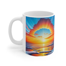 Load image into Gallery viewer, And Yet the Sun Rises Ceramic Mug 11oz AI Generated