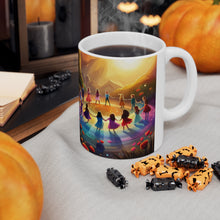 Load image into Gallery viewer, A Place of Peace Children at Play #3 Mug 11oz mug AI-Generated Artwork