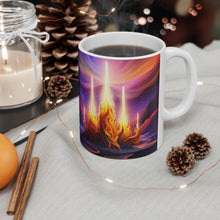 Load image into Gallery viewer, Happy Birthday Candles #14 Ceramic 11oz Mug AI-Generated Artwork