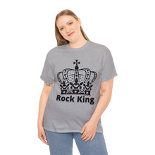 Load image into Gallery viewer, Rock King Crown Men's Heavyweight 10% Cotton T-shirt