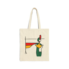 Load image into Gallery viewer, Colors of Africa Queen Mother Dance #5 100% Cotton Canvas Tote Bag 15" x 16"