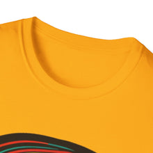 Load image into Gallery viewer, Color of Africa Tribal Face Paint #6 Unisex Softstyle Short Sleeve Crewneck T-Shirt