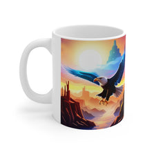 Load image into Gallery viewer, The United States of America USA Flag Eagle #4 Mug 11oz mug AI-Generated Artwork
