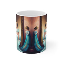 Load image into Gallery viewer, Playing Dress up Just Like Mommie #9 Mug 11oz mug AI-Generated Artwork