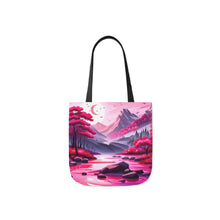 Load image into Gallery viewer, Pink Heart Series #7 Fashion Graphic Print Trendy 100% Polyester Canvas Tote Bag AI Image
