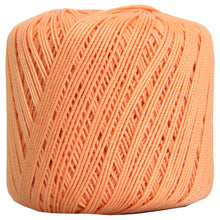 Load image into Gallery viewer, Threadart 100% Pure Cotton Crochet Thread - SIZE 3 - Color 17 - APRICOT - Size 10 and 3 - Singles and Bulk Packs Available