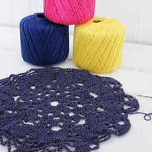 Load image into Gallery viewer, Threadart 100% Pure Cotton Crochet Thread - SIZE 3 - Color 17 - APRICOT - Size 10 and 3 - Singles and Bulk Packs Available
