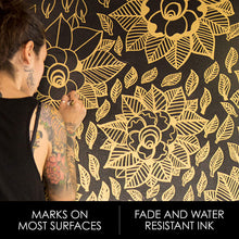 Load image into Gallery viewer, Sharpie Metallic Permanent Markers, Fine Point, Metallic Silver, 36 Count