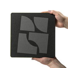 Load image into Gallery viewer, AccuQuilt Go Fabric Cutting Dies-Drunkard's Path 4-inch Finished Square, 30.48 x 26.67 x 1.65 cm, Multicoloured