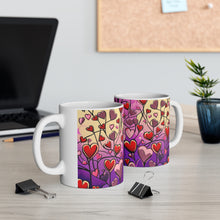 Load image into Gallery viewer, Valentine's Day From The Pink Heart #16 Mug 11oz mug AI-Generated Artwork