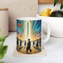 Load image into Gallery viewer, Civil Rights Movement for Peace & Equality #6 Mug AI-Generated Artwork 11oz mug