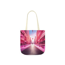 Load image into Gallery viewer, Pink Heart Series #8 Fashion Graphic Print Trendy 100% Polyester Canvas Tote Bag AI Image