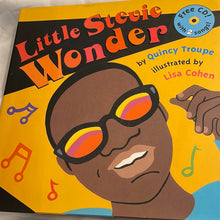 Load image into Gallery viewer, Little Stevie Wonder Hardcover By Quincy Troupe With Cd (Pre-Owned)