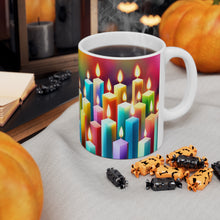Load image into Gallery viewer, Happy Birthday Candles #5 Ceramic 11oz Mug AI-Generated Artwork