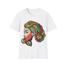 Load image into Gallery viewer, Color of Africa Queen Warrior #11 Retro Unisex Softstyle Short Sleeve Crewneck T-Shirt
