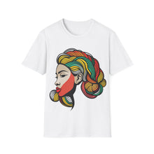 Load image into Gallery viewer, Color of Africa Queen Warrior #11 Retro Unisex Softstyle Short Sleeve Crewneck T-Shirt