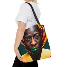 Load image into Gallery viewer, Color of Africa #5 Tote Bag AI Artwork 100% Polyester