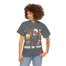 Load image into Gallery viewer, Beer Crafter Beer IQ: 1000 Brewing T-Shirt 100% Cotton Classic Fit
