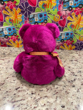 Load image into Gallery viewer, Ty Beanie Buddy 2000 Millennium Fuschia Bear Doll (Retired)