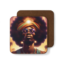 Load image into Gallery viewer, Retro 60's Psychedelic #43 Hardboard Back AI-Enhanced Beverage Coasters