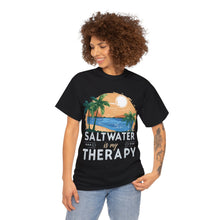 Load image into Gallery viewer, Saltwater is my Therapy Sunrise Tropical Beach Saltwater Therapy