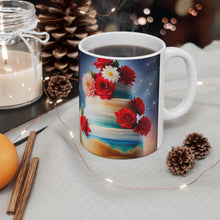 Load image into Gallery viewer, Happy 4th of July Cake Celebration #11 Ceramic 11oz mug AI-Generated Artwork