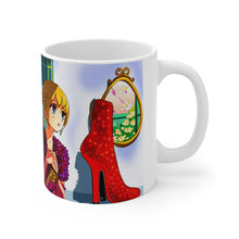 Load image into Gallery viewer, Playing Dress up Just Like Mommie #6 Mug 11oz mug AI-Generated Artwork