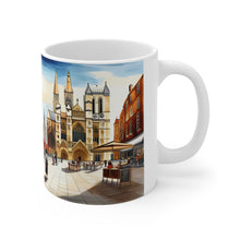 Load image into Gallery viewer, At the Cafe Westminster Abbey London #9 Mug 11oz mug AI-Generated Artwork