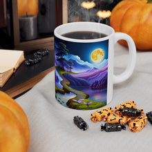 Load image into Gallery viewer, Lunar Moon Fantasy Art #17 Ceramic Mug 11oz AI Generated Artwork