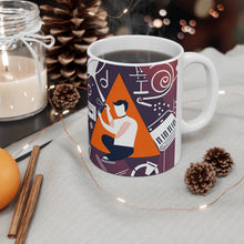 Load image into Gallery viewer, Professional Worker Musician #7 Ceramic 11oz Mug AI Artwork