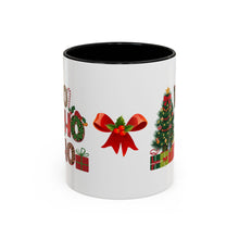 Load image into Gallery viewer, Christmas Coffee Mug - Merry Christmas Tree with Gifts Ho Ho Ho