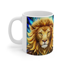Load image into Gallery viewer, Lion Gentle and Fierce #3 Mug 11oz mug AI-Generated Artwork