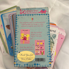 Load image into Gallery viewer, Usborne 2005 Rainy Day Activities 50 Cards Craft Project Ideas (Pre-owned)