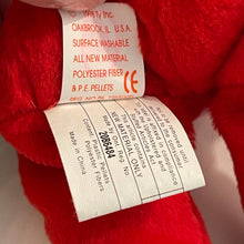 Load image into Gallery viewer, Ty Beanie Baby 1998 Santa Red Suit Canadian Tag Retired Errors