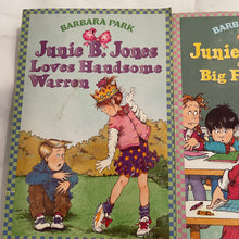Load image into Gallery viewer, Junie B Jones Loves Handsome Warren &amp; Big Fat Mouth Paperback (Pre-Owned)

