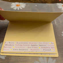 Load image into Gallery viewer, Pumpkin Patch Unique Handmade Greeting Cards Note Cards Blank inside & Envelope