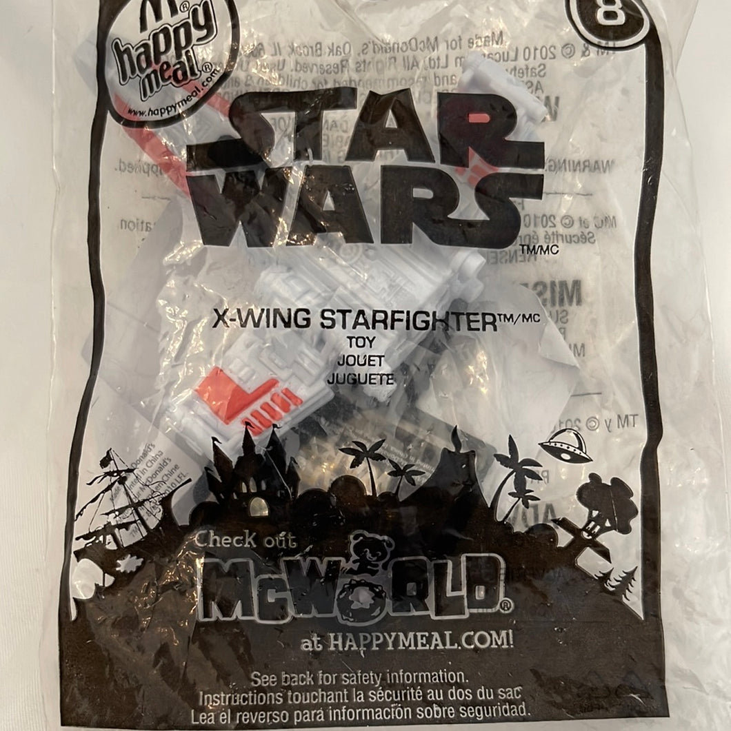 McDonald's 2010 Happy Meal Star Wars X-Wing Starfighter Toy #8
