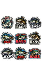 Load image into Gallery viewer, Funny Bet Your Bass Fishing 3" Vinyls Stickers for Laptops, Journals and More