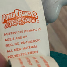 Load image into Gallery viewer, 2003 Bandai Power Rangers Ninja Storm Green Ranger Talking 21" Plush Figure (Pre-Owned)