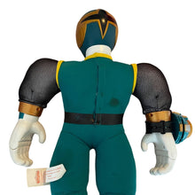 Load image into Gallery viewer, 2003 Bandai Power Rangers Ninja Storm Green Ranger Talking 21" Plush Figure (Pre-Owned)