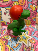 Load image into Gallery viewer, Disney Pixar Toy Story 6" Rex Green Dinosaur Poseable Toy Figure Orange/Red Helmet Hat