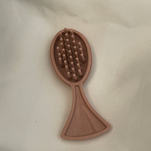 Load image into Gallery viewer, Doll Brush #26 Rose Pink Flower Back (Pre-Owned)