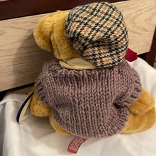Load image into Gallery viewer, Pickford Bears Sherwood with Glasses Brass Button 8" Plush (Pre-owned)