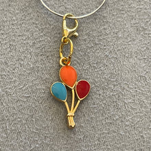 Load image into Gallery viewer, Colorful Fly Away Hot Air Balloon Charms Mobile Phone Accessory Backpack Charms