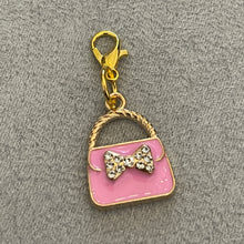 Load image into Gallery viewer, Boujee Bling Charm Collections - Purses & Handbags Mobile Dust Plug