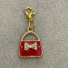 Load image into Gallery viewer, Boujee Bling Charm Collections - Purses & Handbags Mobile Dust Plug