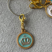 Load image into Gallery viewer, Boujee Bling Charm Collections - Crowns and Pearls Mobile Dust Plug