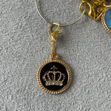 Load image into Gallery viewer, Boujee Bling Charm Collections - Crowns and Pearls Mobile Dust Plug